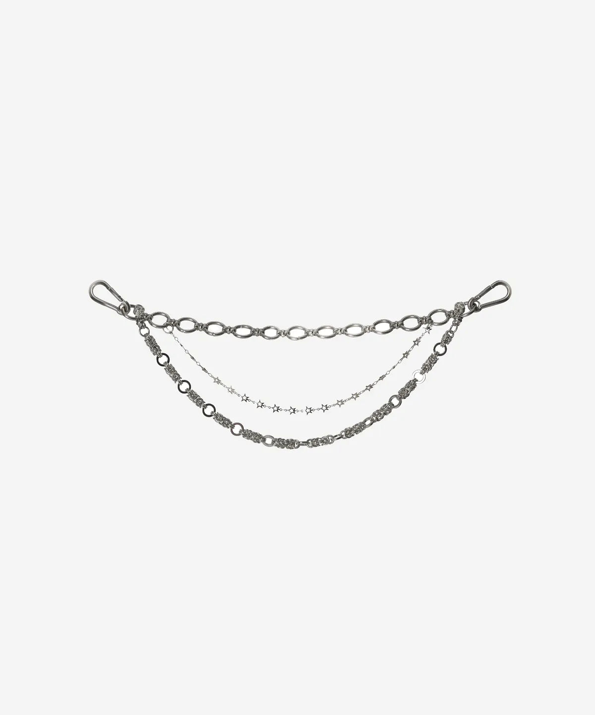 [ Pre-order ] Karen Chain Keyring Silver