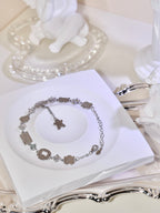 [ Pre-order ] 莫桑石薑餅人熊仔手鏈