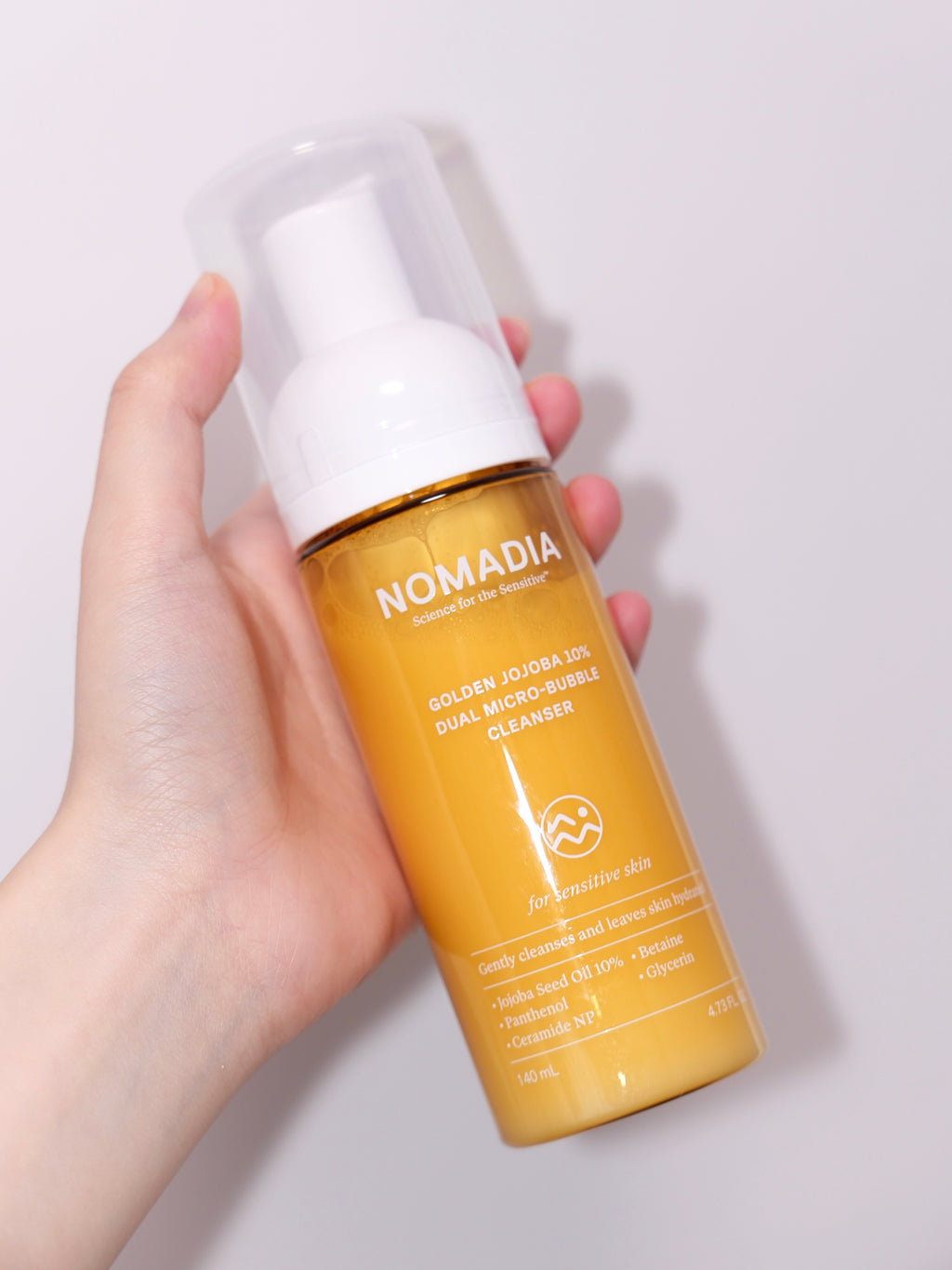 [ 現貨 ] 🇰🇷 黃金荷荷芭油泡泡潔面乳 Golden Jojoba 10% Dual Micro-Bubble Cleanser 140ml ( 敏感肌友好 )