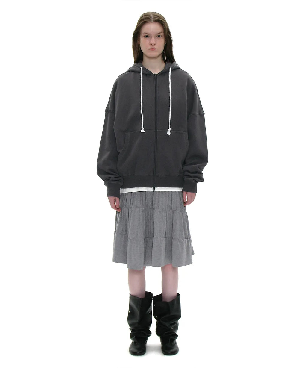 [ 店主推薦 Pre-order ] PWC Jersey Shirrimg Tiered Midi Skirt