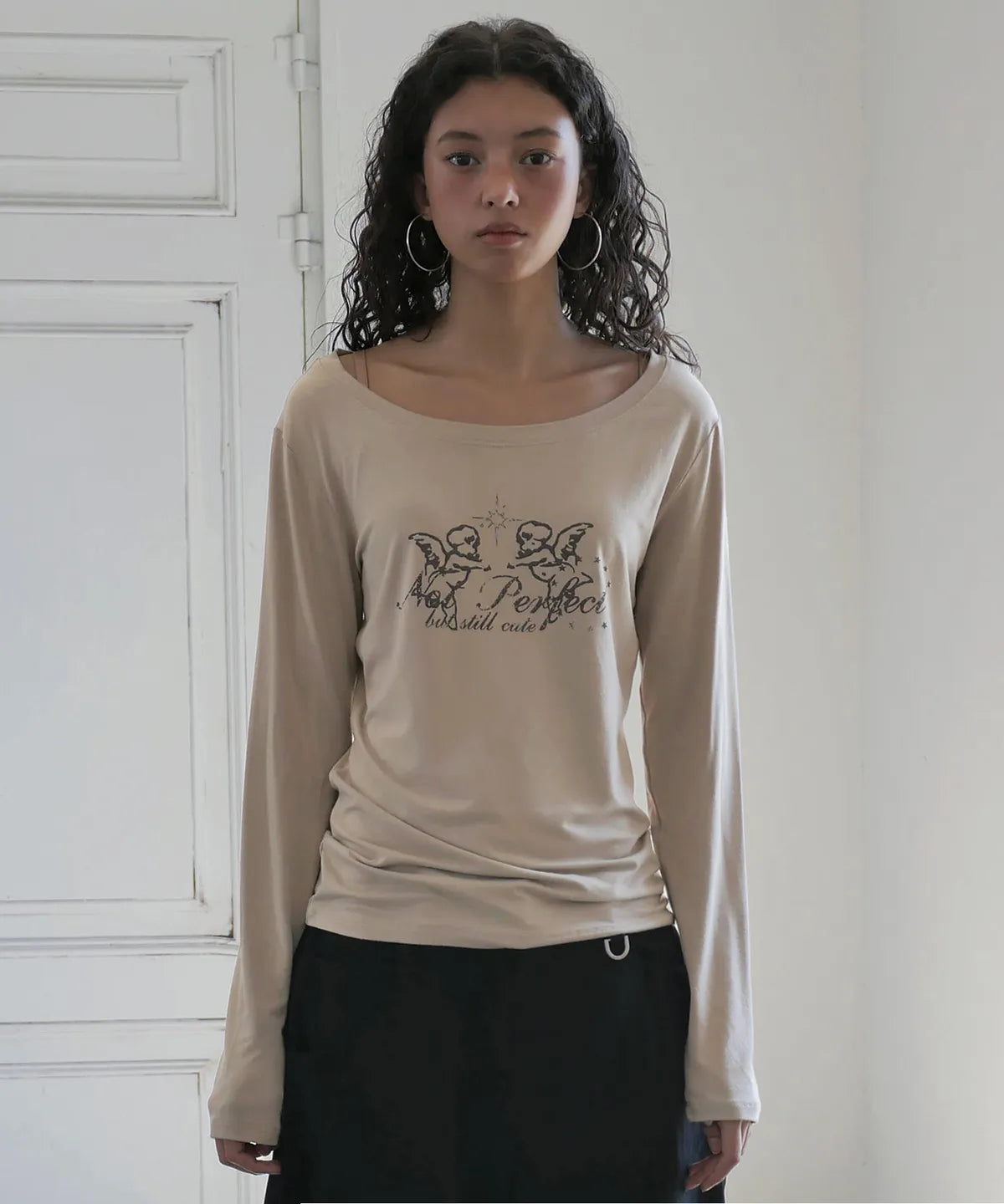 [ Pre-order ] Rockcake Angel Long Sleeve Top