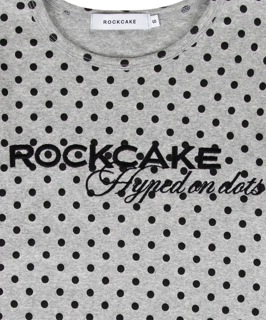 [ Pre-order ] Rockcake Hyped Dots Graphic Top