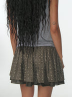 [ Pre-order ] Flower Punching Skirt