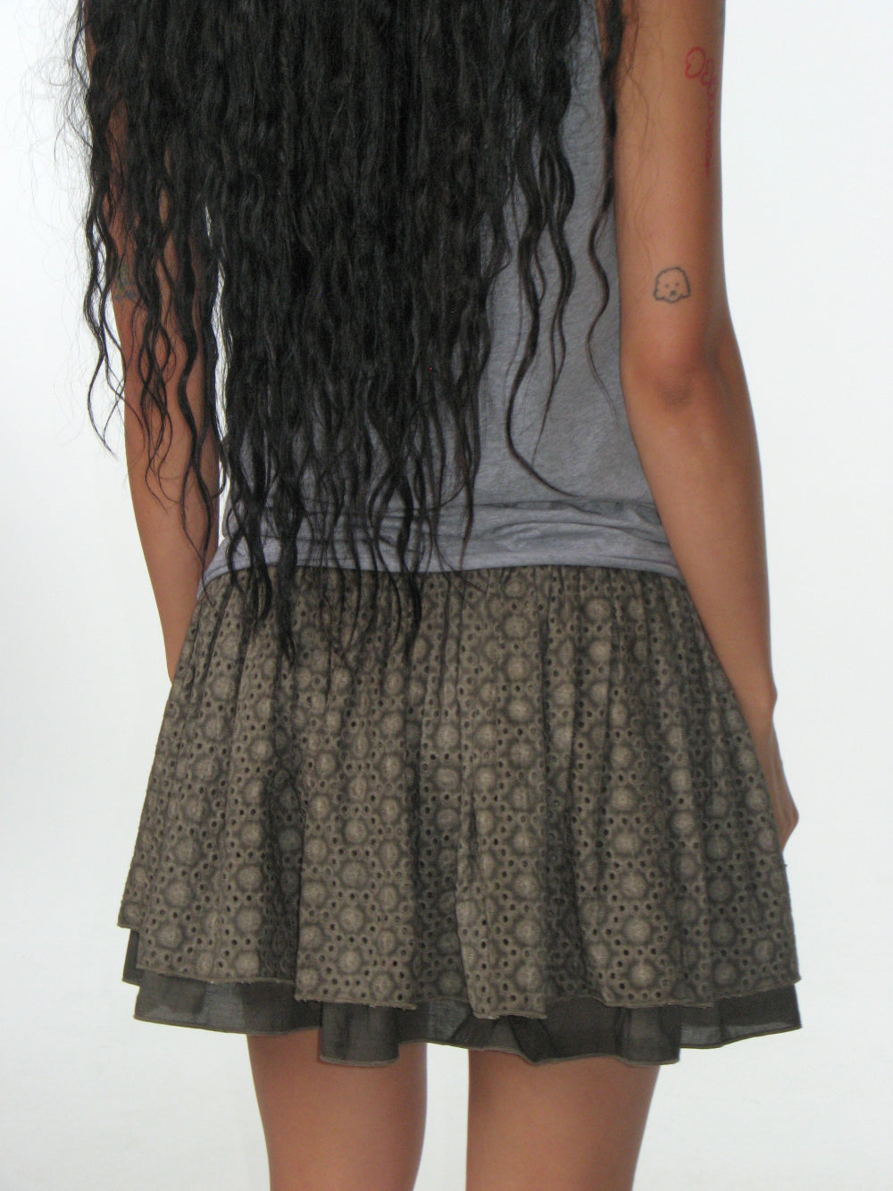 [ Pre-order ] Flower Punching Skirt