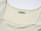 [ Pre-order ] Coyseio Punching Shirring Top