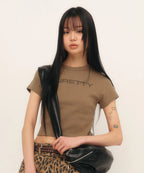 [ Pre-order ] C Rhinestone Logo T-Shirt