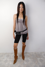 [ Pre-order ] Mesh Fluff Mini Top ( 部分顏色需要30/12才順延出貨 )