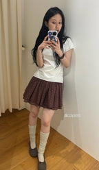 [ Pre-order ] Flower Punching Skirt