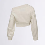 [ 現貨 ] Sculptor Off-Shoulder Cropped Sweatshirt