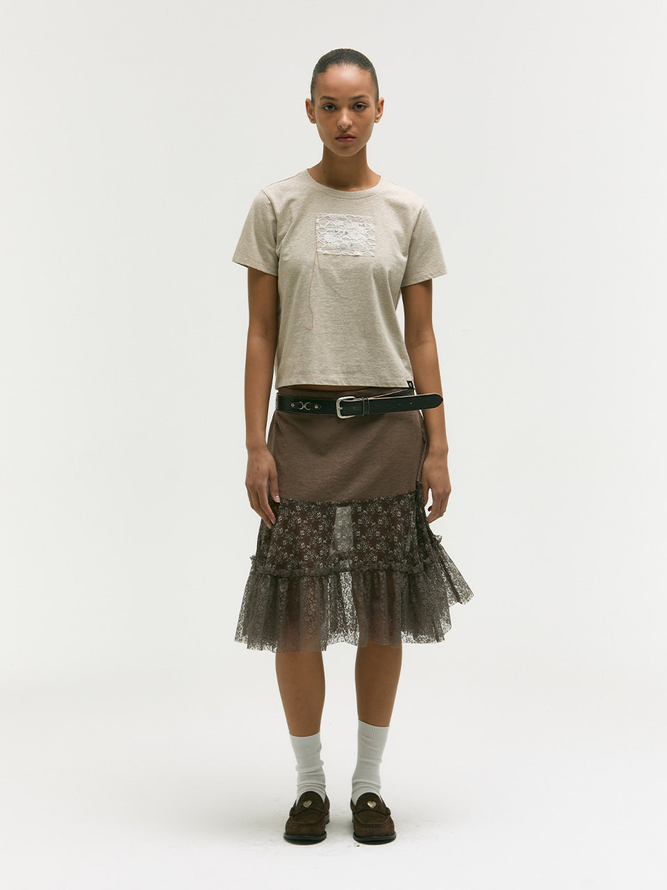 [ Pre-order ] Vintage Flower Skirt