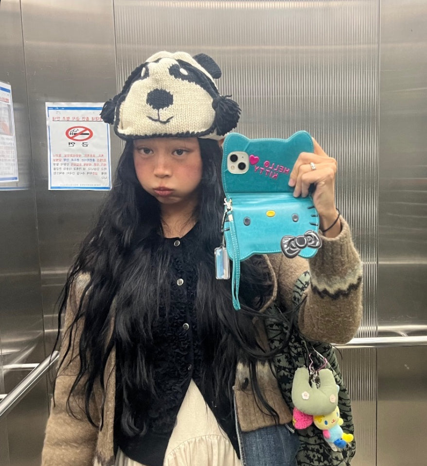 [ Pre-order ] 🇰🇷韓國限定 Sanrio Hello Kitty 翻蓋復古舊式手機殼