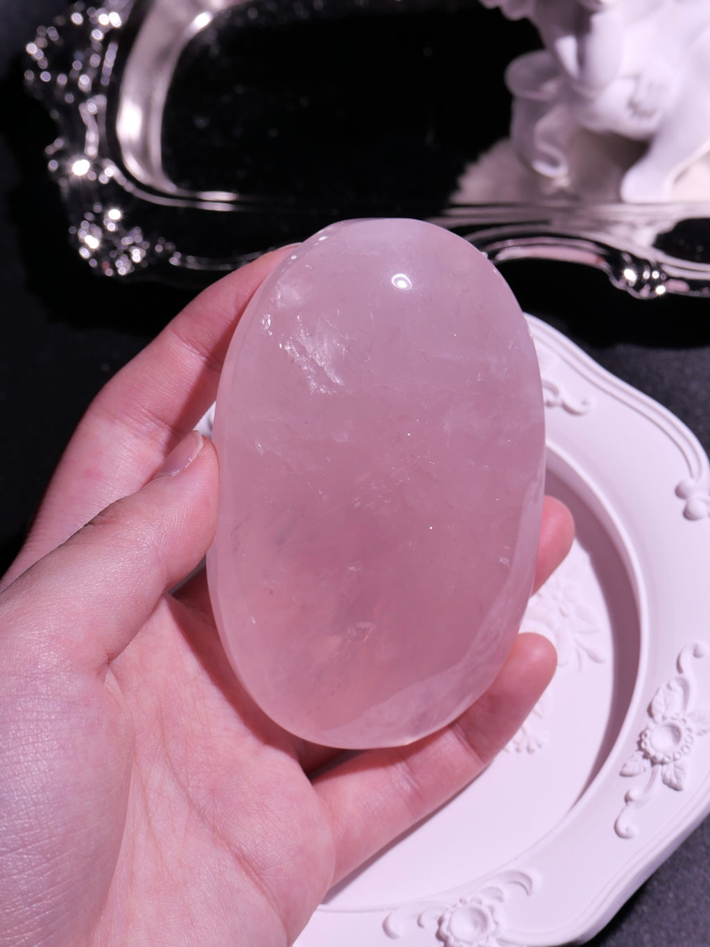 [ 現貨 ] TSCS032 粉晶手握 Natural Rose Quartz