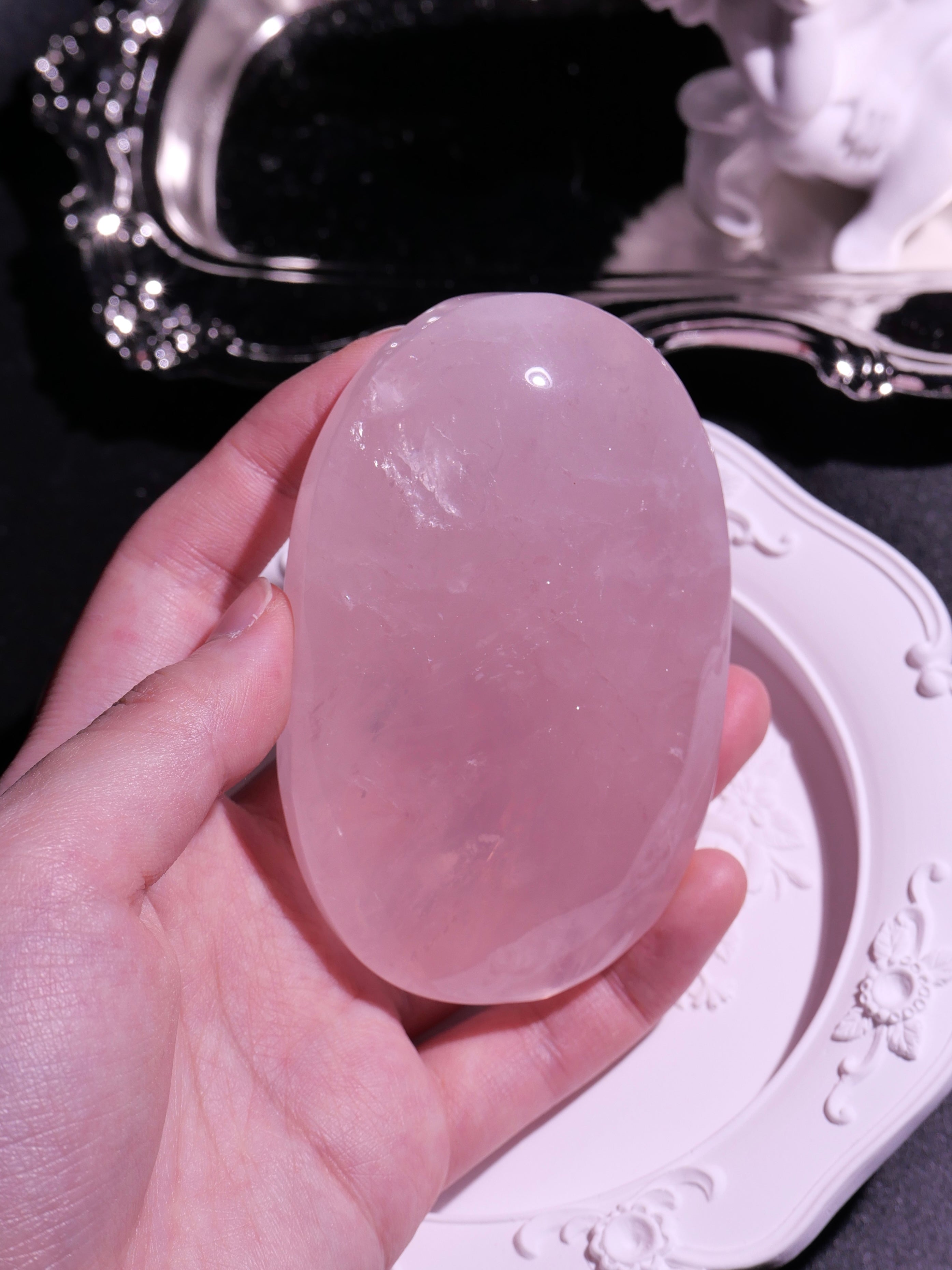[ 現貨 ] TSCS032 粉晶手握 Natural Rose Quartz