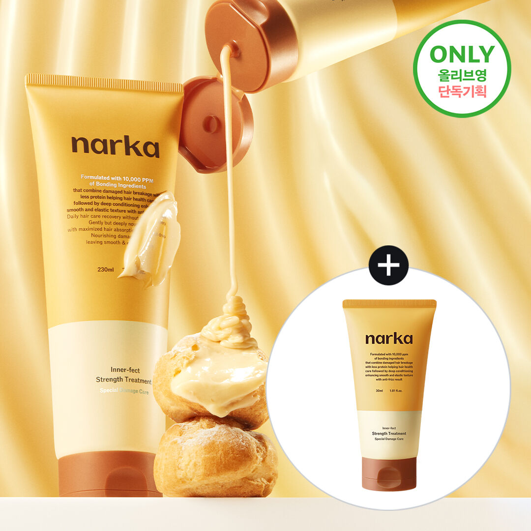 [ Pre-order ] Narka 修復受損頭髮護髮素 Inner Fect Strength Treatment 230ml