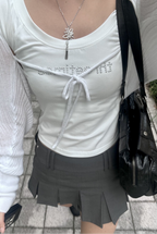 [ 現貨 ] Threetimes Bijou logo tee