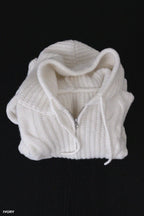 [ Pre-order ] Autumn Made Wool cable Hood Knit