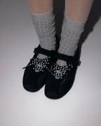 [ Pre-order ] Romary Suede Lace-up Sneakers