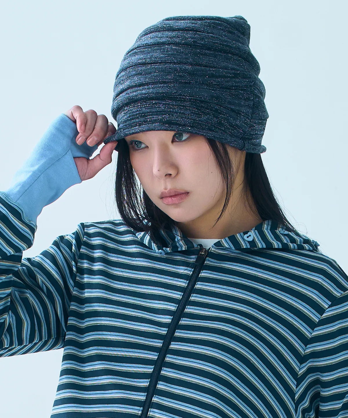 [ Pre-order ] Oversized Glitter Beanie