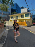 [ 店主推薦 - 現貨 ] ‘O’ Mesh Reversible Tote Bag ( 白色/黃色現貨 )