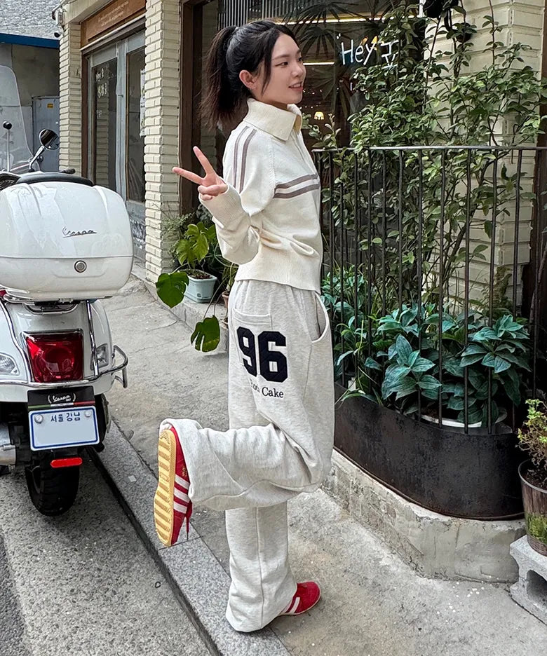 [ Pre-order ] Rockcake Sports 96 Full Zip Cardigan