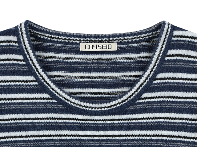 [ 現貨 ] Coyseio Coy Stripe Knit Navy