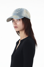 [ Pre-order ] Blessed Stripe Denim Ball Cap