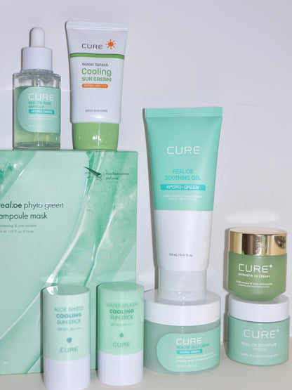 [ Pre-order ] Cure Water Splash / Aloe Shield Cooling Sun Stick SPF50+ PA+++
