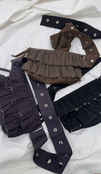 [ Pre-order ] Boho Ruffle Belt Bag