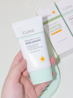 [ 店主強推 - 來港中 ] Cure🌱 Aqua Mild Green Sun Cream SPF50+ PA++++