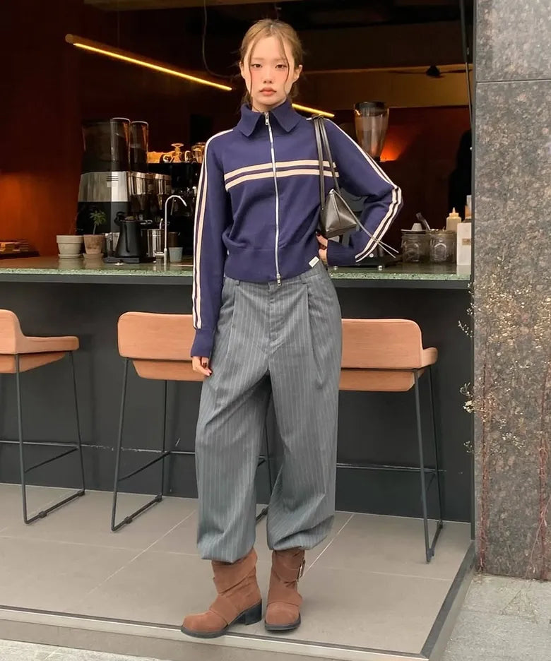 [ Pre-order ] Rockcake Sports 96 Full Zip Cardigan