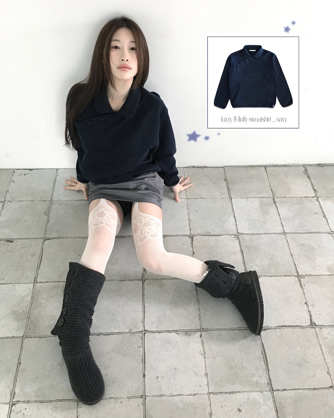 [ Pre-order ] Fuzzy & Fluffy Sweatshirt