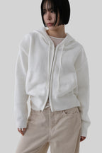 [ 已停產 ] Casual Knit Hood Zip-up