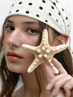 [ Pre-order ] Dot Square Scarf