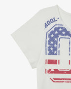 [ Pre-order ] USA Banner Henly Neck Tee