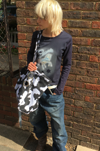 [ Pre-order ] Be Bop Canvas Tote Bag Cow