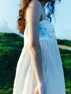 [ Pre-order ] Solar Stitch Mini Dress