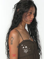 [ Pre-order ] Solar Stitch Mini Dress