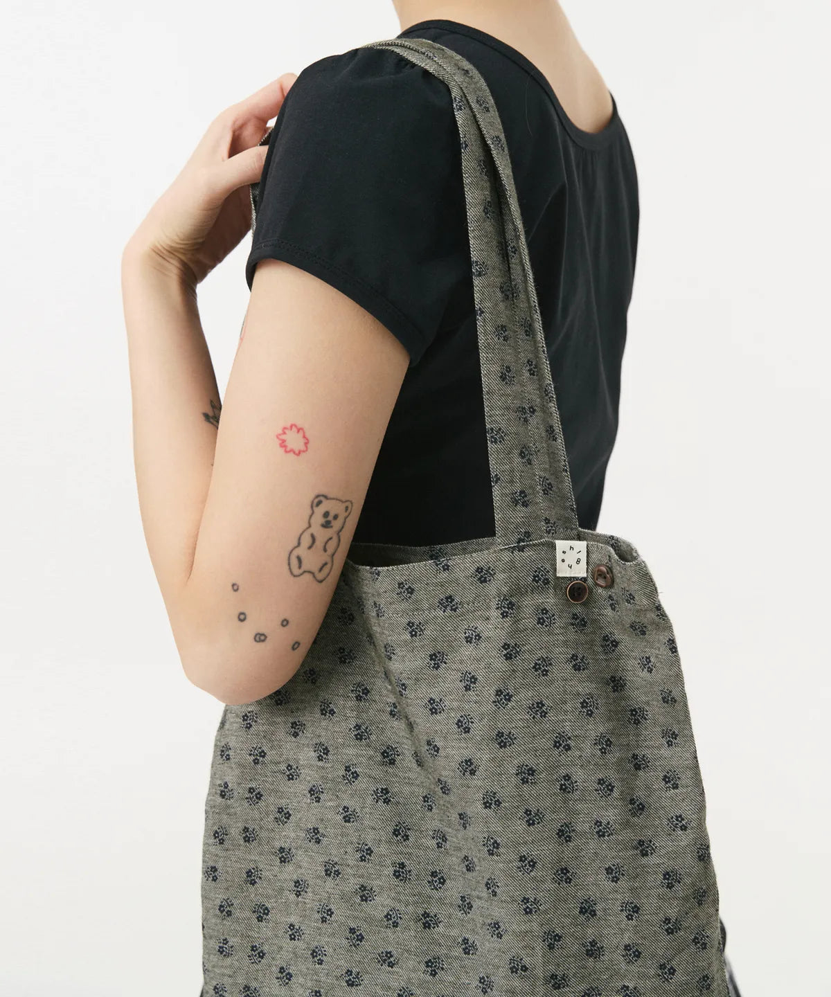 [ Pre-order ] Floral Cotton Eco Bag