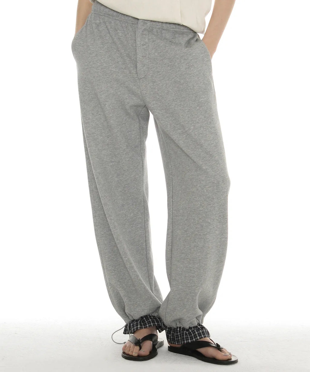 [ Pre-order ] Layered Hem Sweatpants