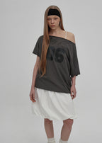 [ Pre-order ] MADE 프리피 보트넥 프린팅 반팔티