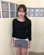 [ 現貨 ] Stud Shorts Cocoa