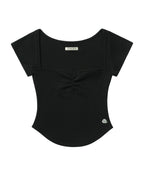[ Pre-order ] Coyseio Punching Shirring Top