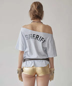 [ Pre-order ] Sheriff Cut Out Tee