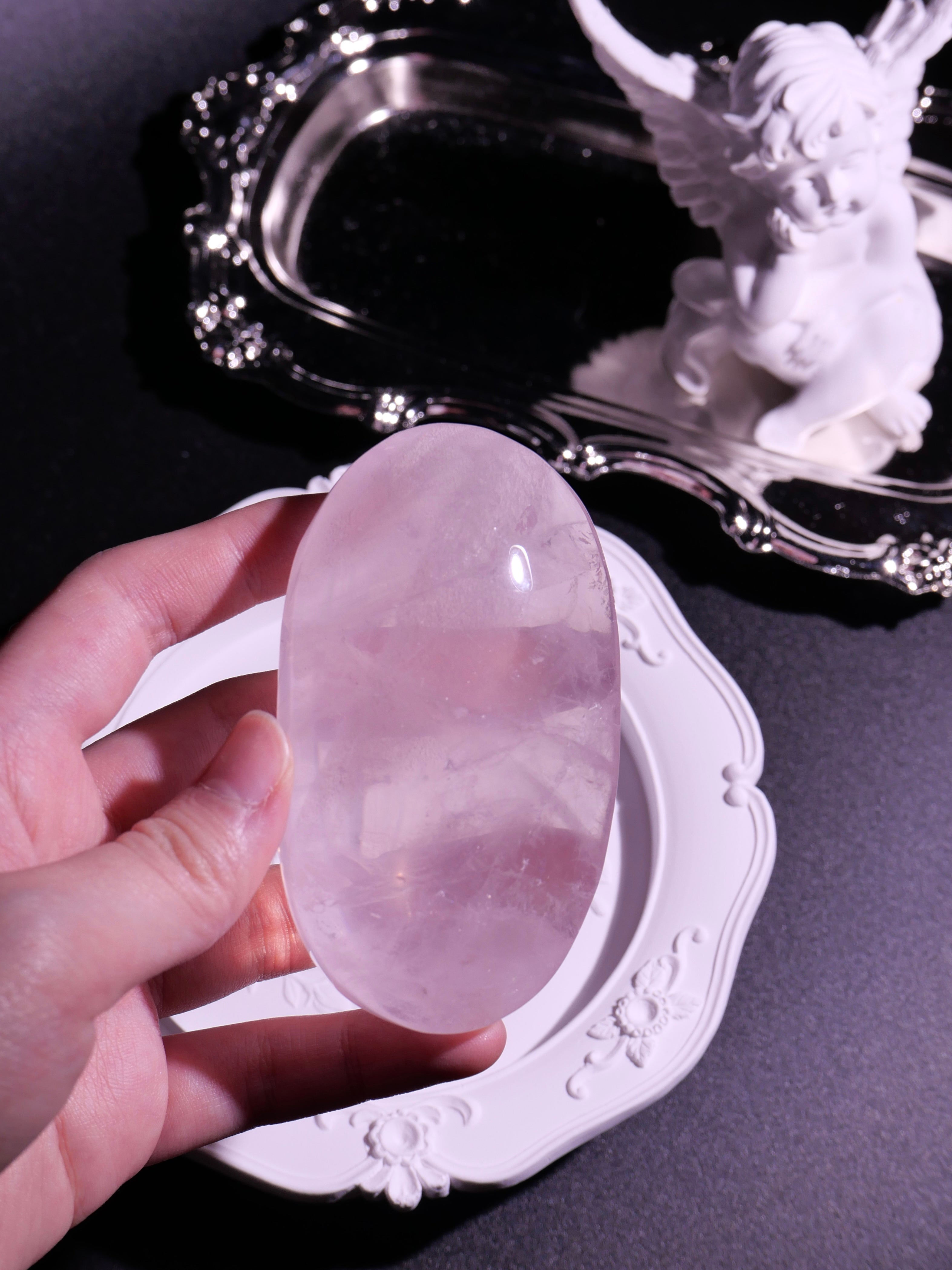 [ 現貨 ] TSCS025 粉晶手握 Natural Rose Quartz