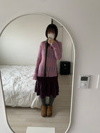 [ 店主推薦 Pre-order ] PWC JERSEY SHIRRING TIERED MIDI SKIRT