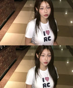 [ Pre-order ] Rockcake Check Heart Top