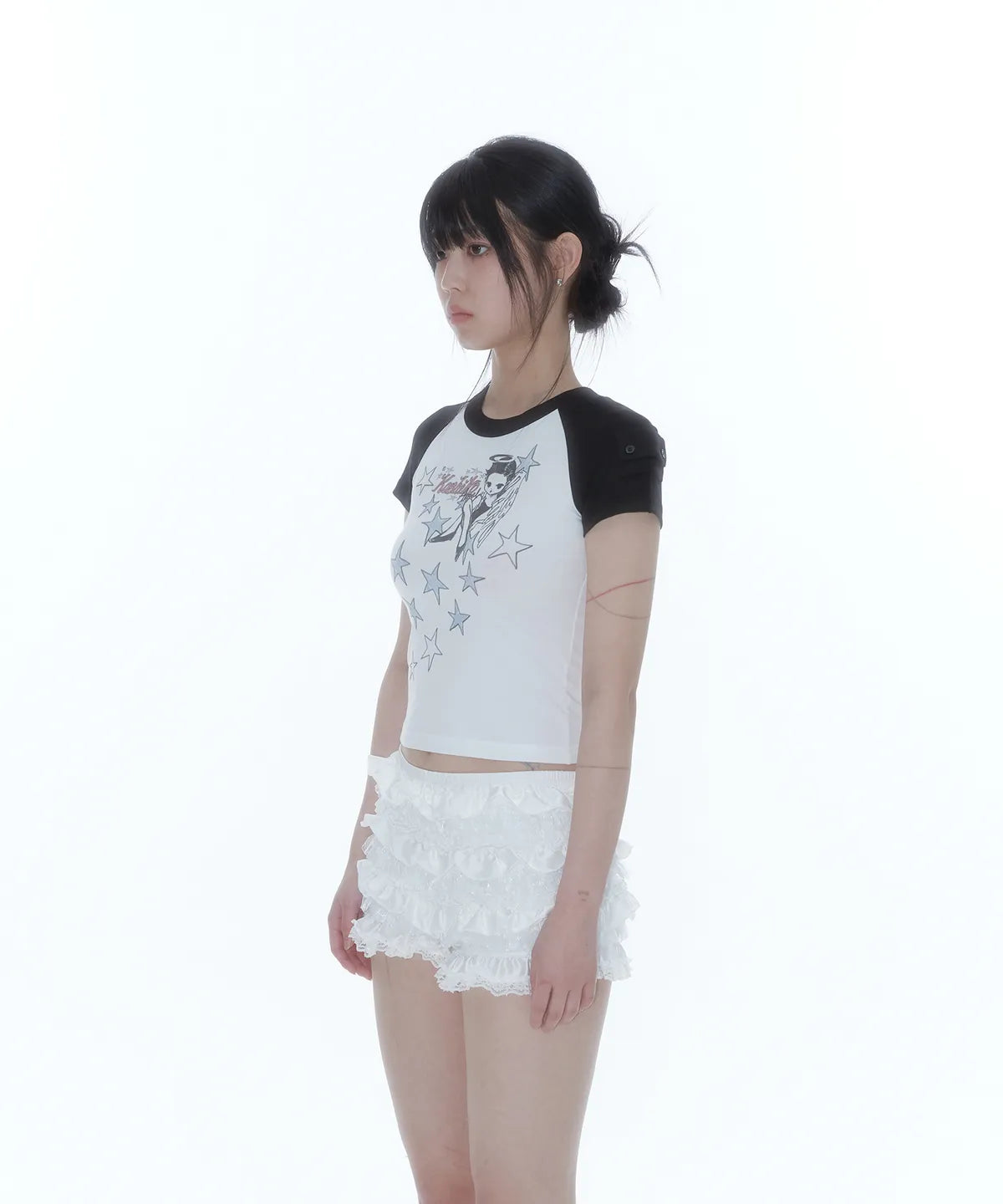 [ Pre-order ] Angelic Pocket Raglan T Shirt