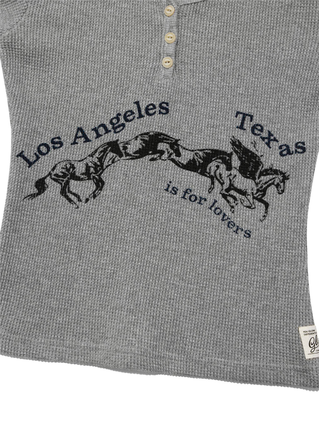 [ Pre-order ] Glowny Texas Waffle Long Sleeve