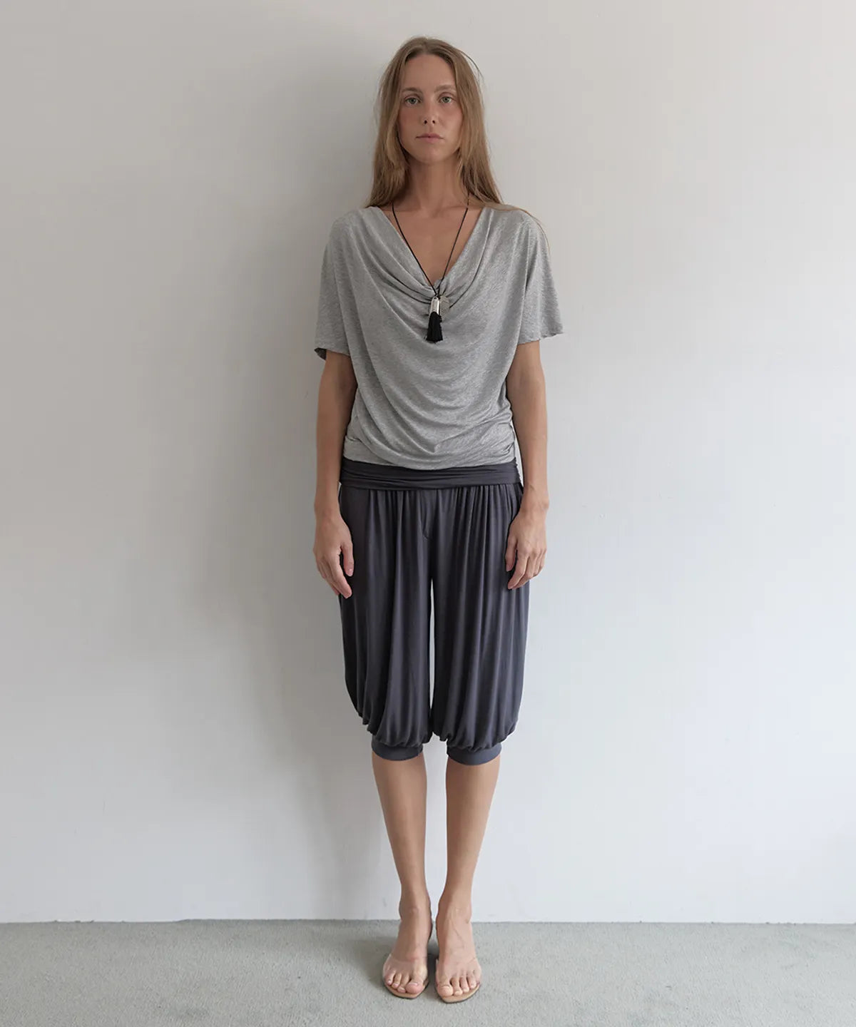 [ Pre-order ] Fold Harem Pants