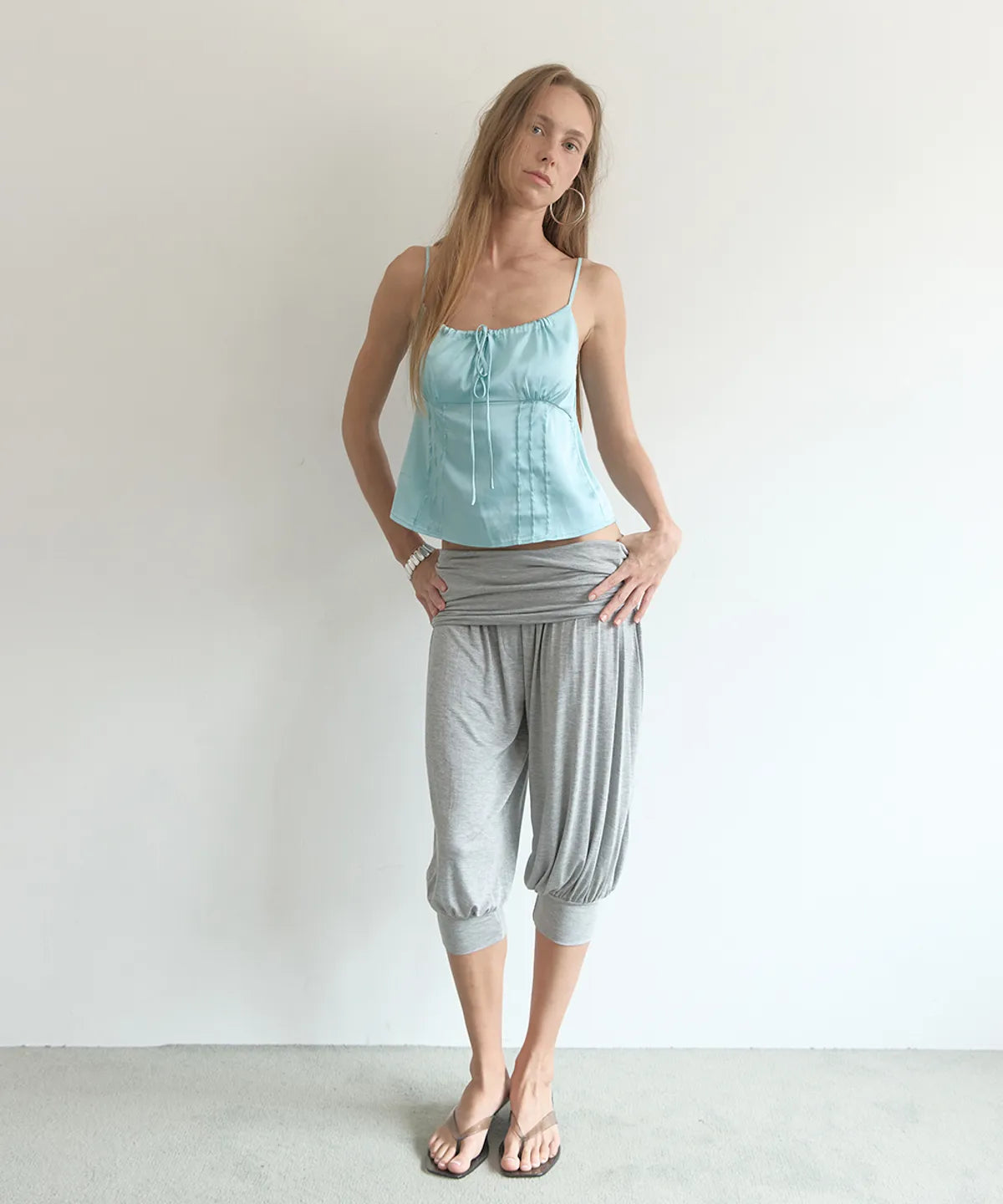 [ Pre-order ] Fold Harem Pants